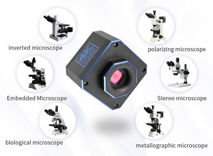 Kính lắp được với nhiều loại kính hiển vi khác Kính lắp được với nhiều loại kính hiển vi khác