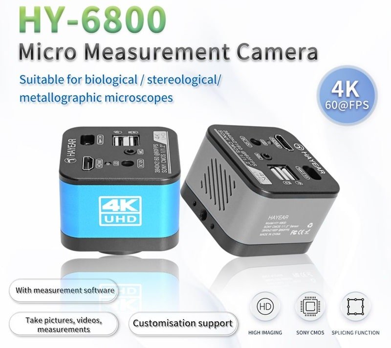 Kính hiển vi HY-6800 cung cấp hình ảnh 4K rõ nét Kính hiển vi HY-6800 cung cấp hình ảnh 4K rõ nét