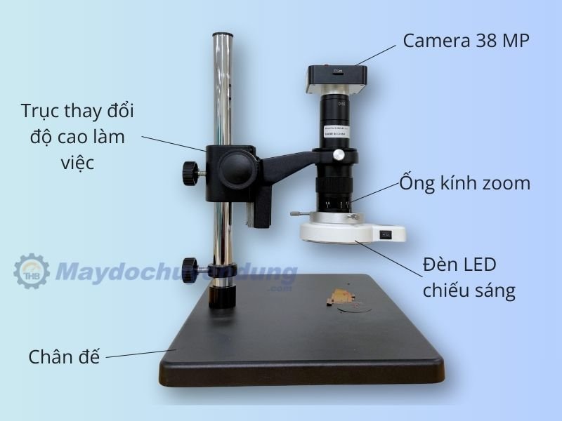Cấu tạo của kính hiển vi 38MP HY-5039