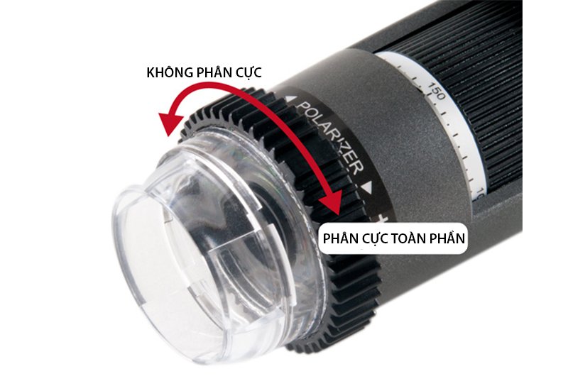 Phân cực của kính hiển vi Dino-Lite Phân cực của kính hiển vi Dino-Lite