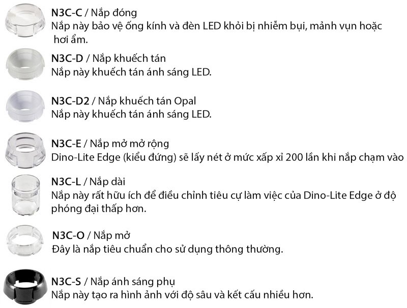 Nắp trước có thể đổi cho nhau của Dino-Lite AM5216ZTL Nắp trước có thể đổi cho nhau của Dino-Lite AM5216ZTL