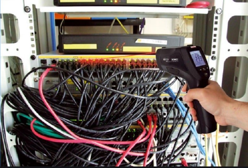 Kimo Kiray có thể đo ở phạm vi nhiệt từ -50 ° C đến + 1850 ° C.