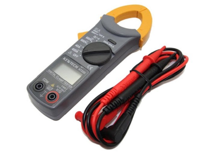 Ampe kìm Kewtech Kyoritsu KT200 cung cấp phép đo đa dạng. Ampe kìm Kewtech Kyoritsu KT200 cung cấp phép đo đa dạng.