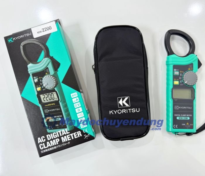 Ampe kìm Kyoritsu 2200 là sản phẩm đo điện thông dụng