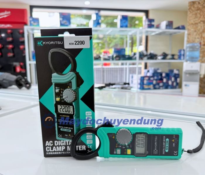 Ampe kìm Kyoritsu 2200 đạt chuẩn các yêu cầu an toàn
