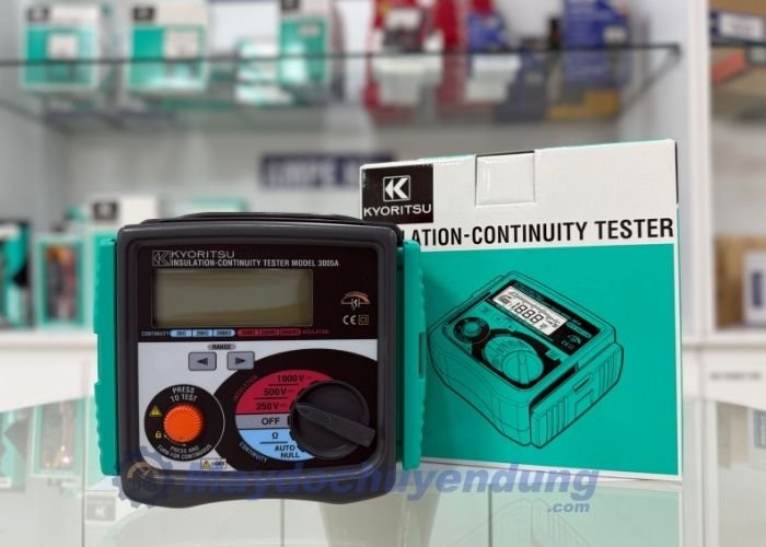 Những điểm nổi bật của đồng hồ đo điện trở cách điện Kyoritsu 3005A