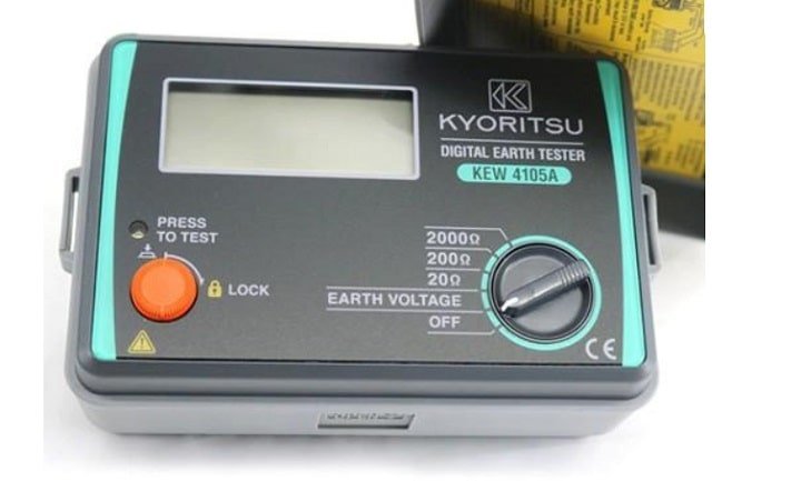 Kyoritsu 4105AH là máy đo điện trở đất hiển thị dạng số Kyoritsu 4105AH là máy đo điện trở đất hiển thị dạng số