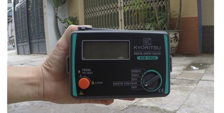 Đồng hồ đo điện trở cách đất Kyoritsu 4105AH sử dụng để kiểm tra an toàn điện Đồng hồ đo điện trở cách đất Kyoritsu 4105AH ứng dụng đa dạng