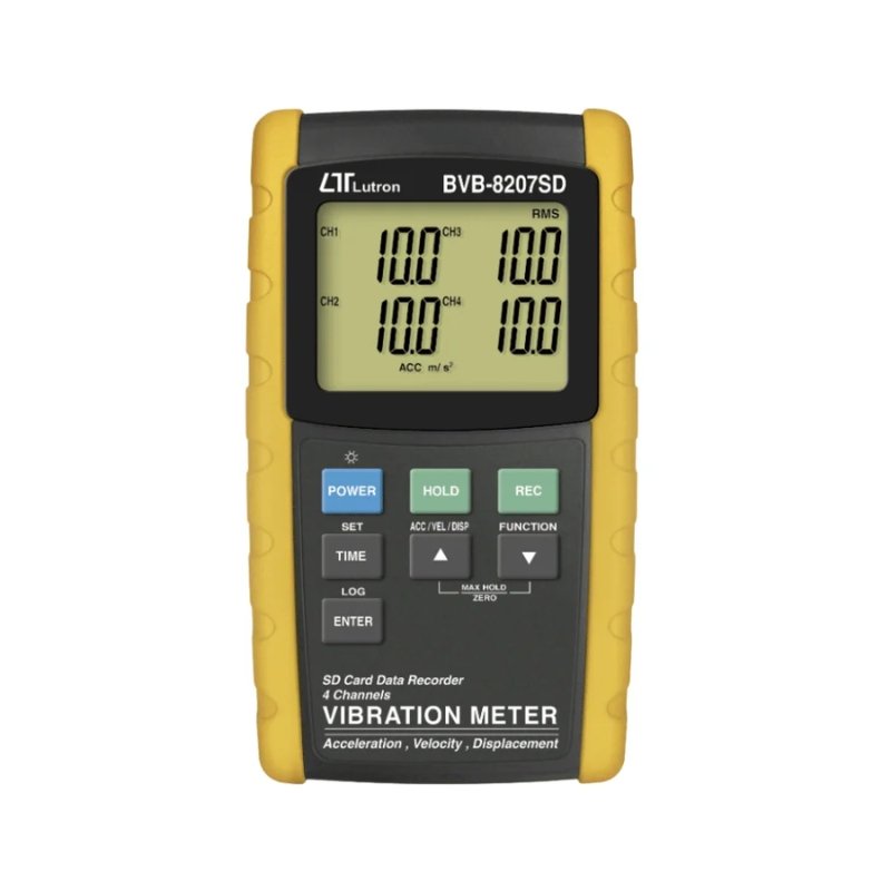 Máy đo và ghi độ rung 4 kênh Lutron BVB-8207SD