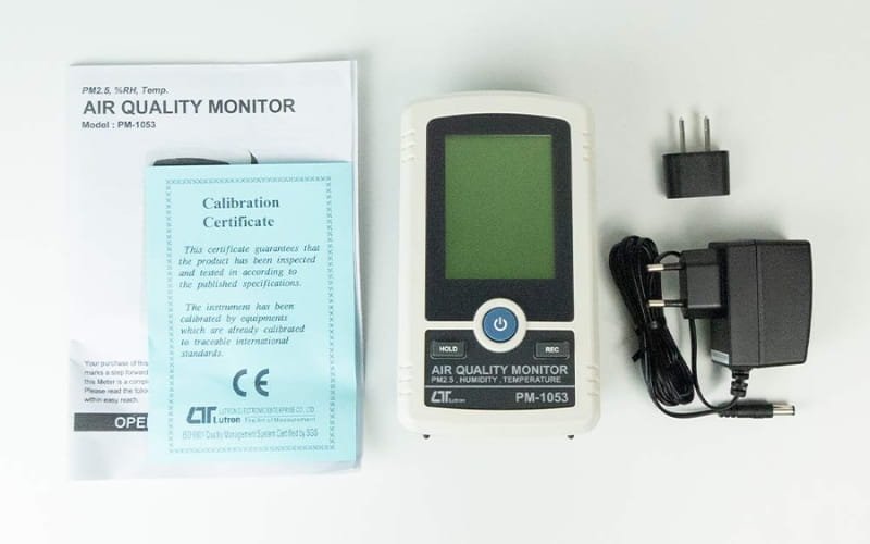 Bộ sản phẩm máy đo chất lượng không khí Lutron PM-1053