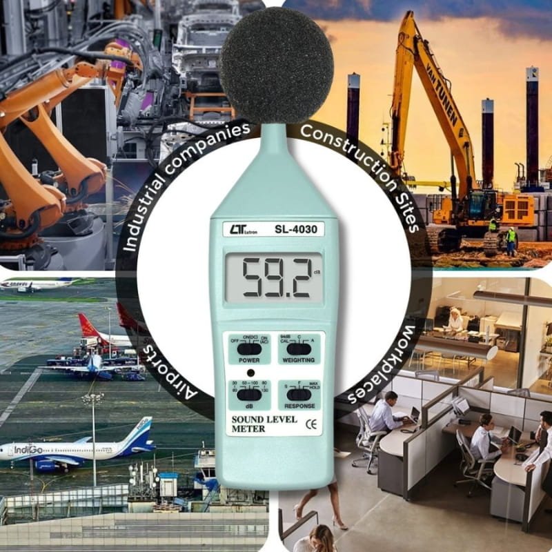 Một số ứng dụng của máy đo cường độ âm thanh Lutron SL-4030