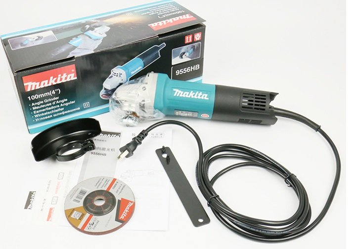 Trọn bộ máy mài góc Makita 9556HB