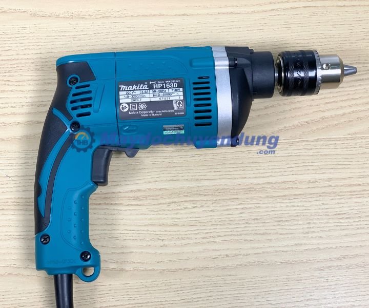 Makita Hp1630 có thể khoan trên nhiều vật liệu khác nhau