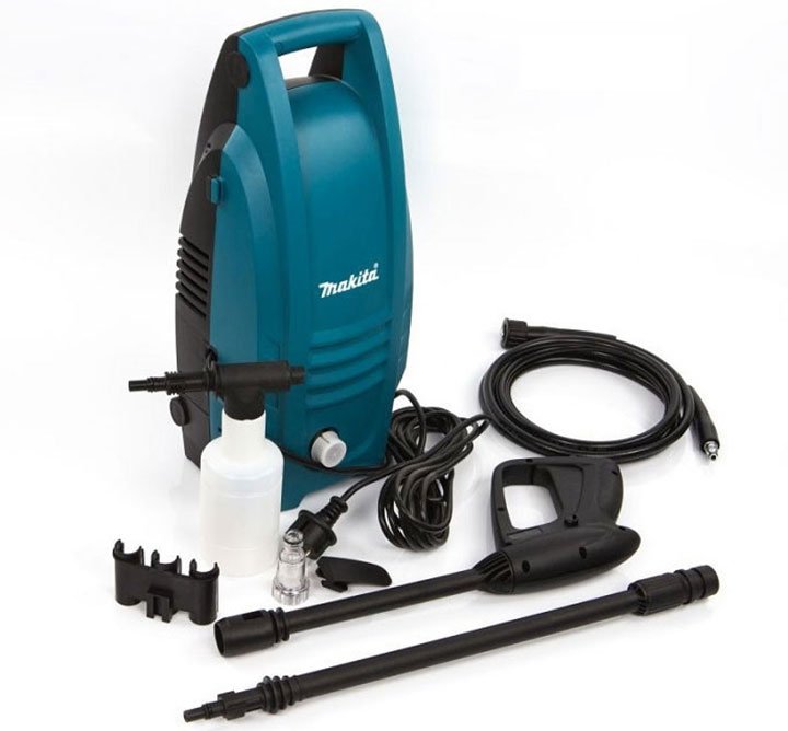 Makita HW101 đã được trang bị đủ phụ kiện