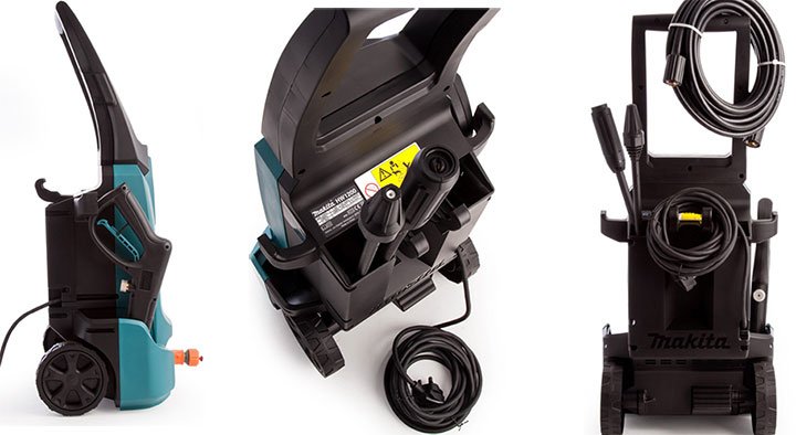 Các góc nhìn của máy xịt rửa xe Makita HW1200 Các góc nhìn của máy xịt rửa xe Makita HW1200