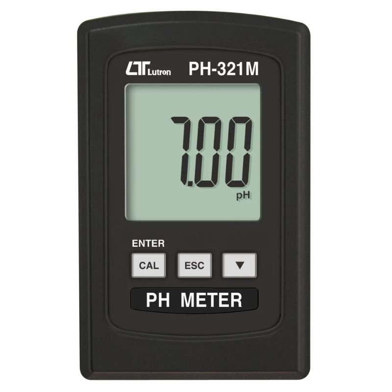 Lutron PH-321M thao tác đo nhanh 1 giây, hỗ trợ dải đo 0 - 14 pH