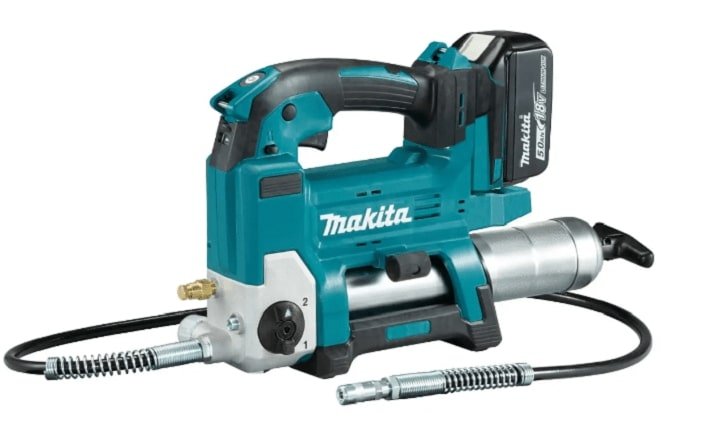 Máy bơm mỡ Makita DGP180RT nhỏ gọn chắc chắn Máy bơm mỡ Makita DGP180RT nhỏ gọn chắc chắn