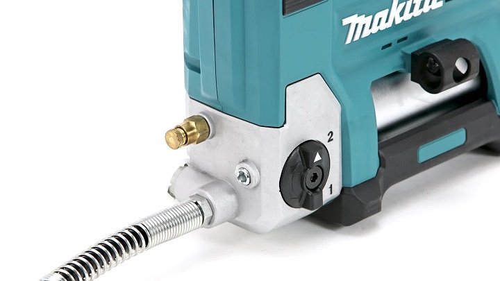 Makita DGP180Z hoạt động với 2 chế độ bơm khác nhau Makita DGP180Z hoạt động với 2 chế độ bơm khác nhau