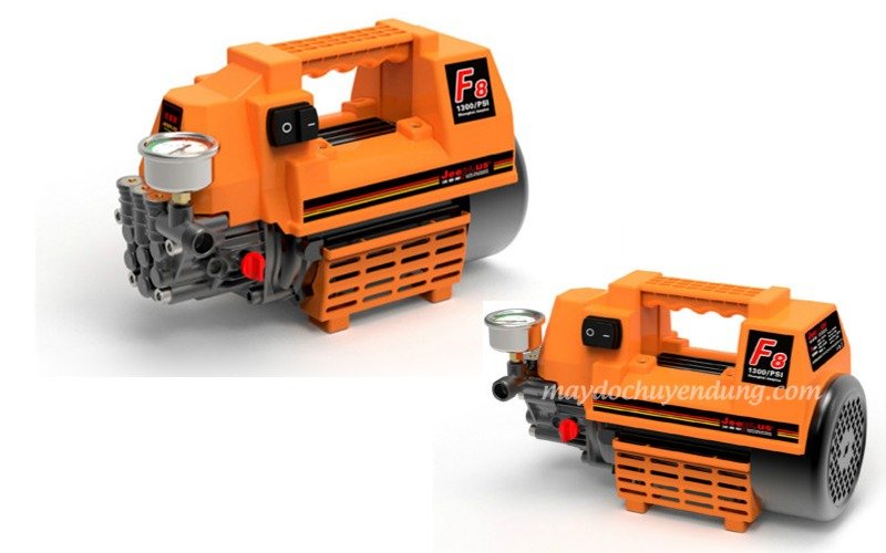 Máy bơm rửa xe gia đình Jeeplus JPS-F8 màu cam