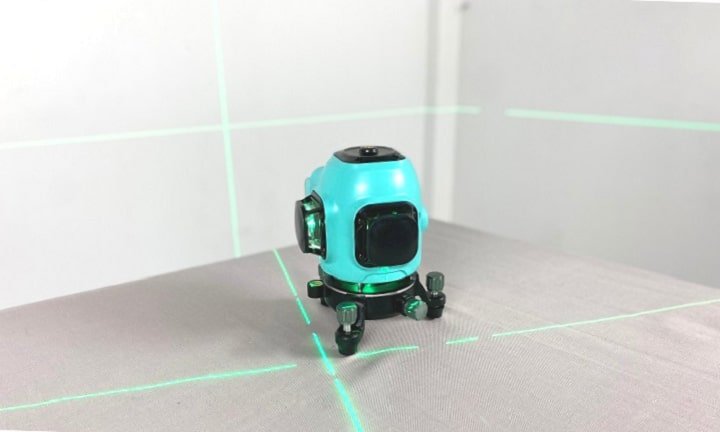 Total Meter SAG-3D hoạt động với 12 tia xanh Total Meter SAG-3D hoạt động với 12 tia xanh