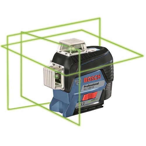 Máy cân mực laser GLL 3-80 CG tia xanh Bosch