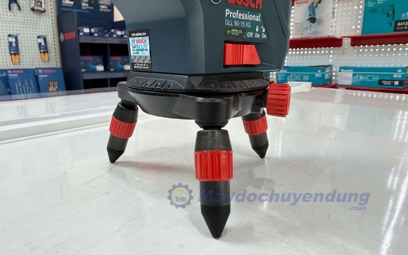 Chân máy cân mực laser tia xanh Bosch GLL 50-15 XG