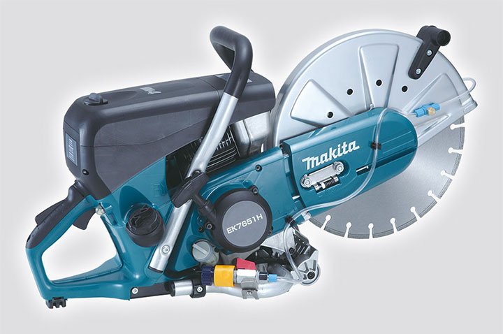 Hình ảnh máy cắt bê tông chạy xăng Makita EK7651H Hình ảnh máy cắt bê tông chạy xăng Makita EK7651H