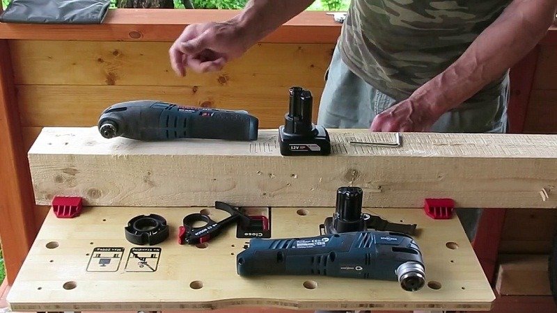 Máy cắt đa năng dùng pin Bosch GOP 12V-LI