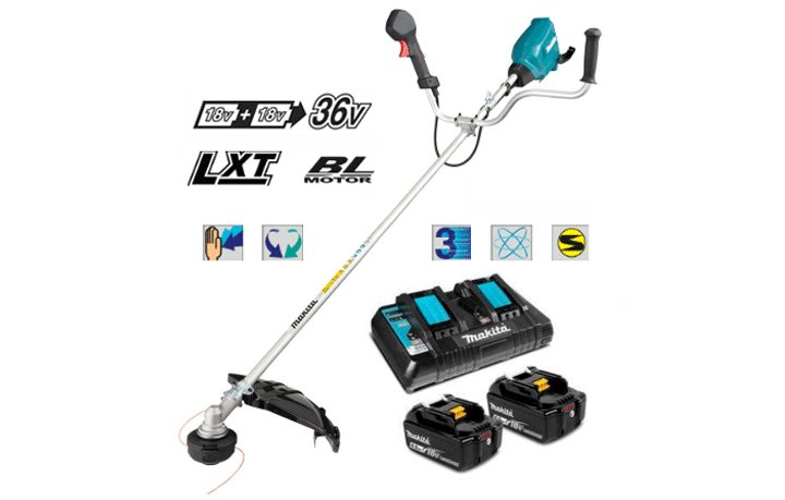 Hình ảnh máy cắt cỏ dùng pin Makita DUR369APT2 Hình ảnh máy cắt cỏ dùng pin Makita DUR369APT2