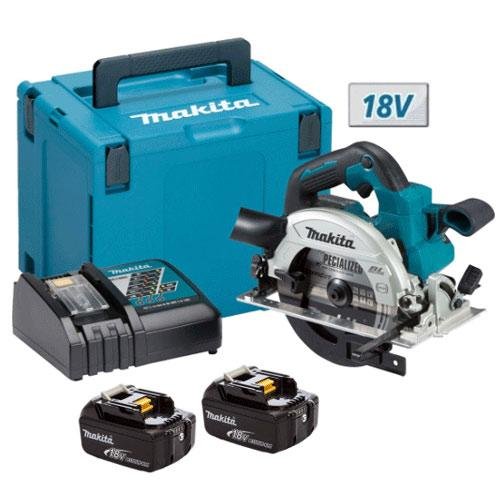 Máy cưa đĩa dùng pin Makita DHS661RFJ 18V 165mm (AWSBL)