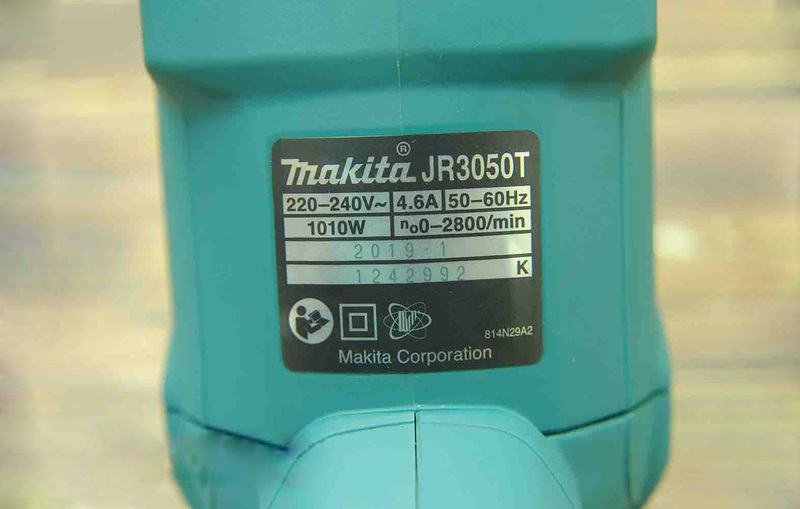 Thông số kỹ thuật máy cưa kiếm Makita JR3050T Thông số kỹ thuật máy cưa kiếm Makita JR3050T
