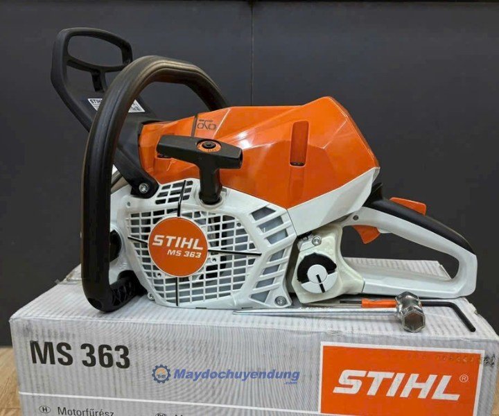 Máy cưa xích STIHL MS363 sở hữu kết cấu chắc chắn, độ bền cao
