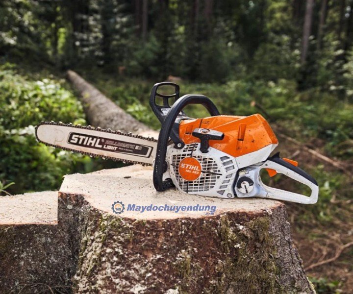 STIHL MS363 có khả năng cưa xẻ khối gỗ có kích thước lớn