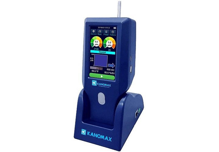 Máy đếm hạt bụi Kanomax 3889 thiết kế chắc chắn Máy đếm hạt bụi Kanomax 3889 thiết kế chắc chắn