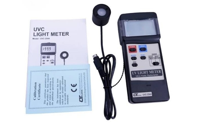 Đầu input máy đo ánh sáng tia UVC Lutron UVC-254A