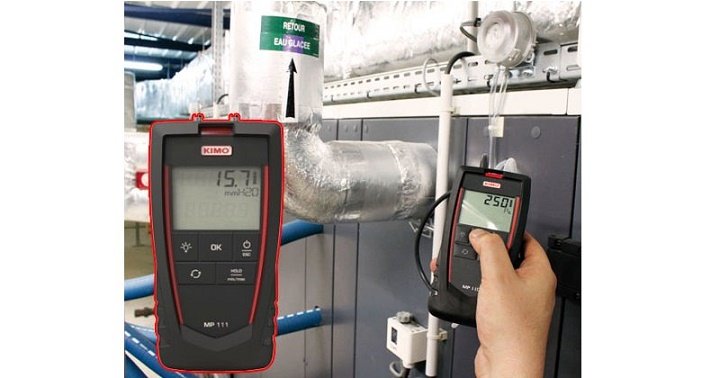Máy đo áp suất chêch lệch Kimo MP111 Máy đo áp suất chêch lệch Kimo MP111