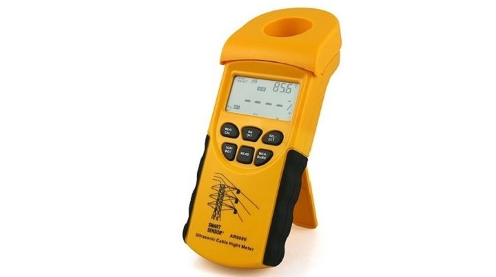 Máy đo chiều cao dây cáp SMARTSENSOR AR600E thiết kế nhỏ gọn Máy đo chiều cao dây cáp SMARTSENSOR AR600E thiết kế nhỏ gọn