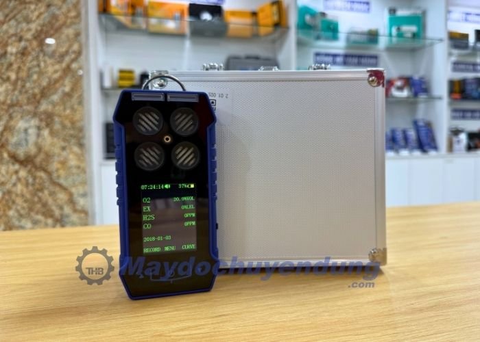  LCD lớn chữ và số hiển thị nồng độ khí theo thời gian thực