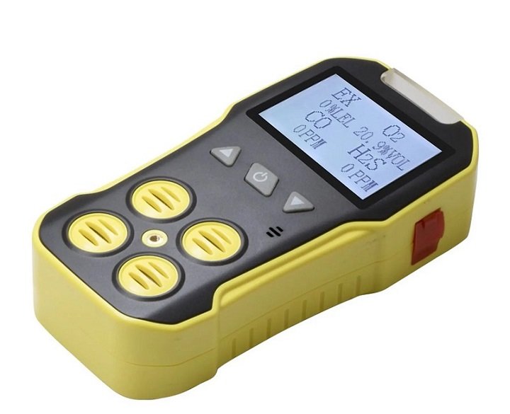 Tính năng nổi bật của máy đo đa khí H2S, O2, CO, LEL có tích hợp bơm hút BH-4A/Pump