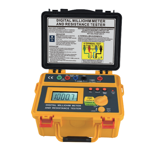 Máy đo điện trở thấp SEW 4338 mO (0 ~ 11000mΩ)