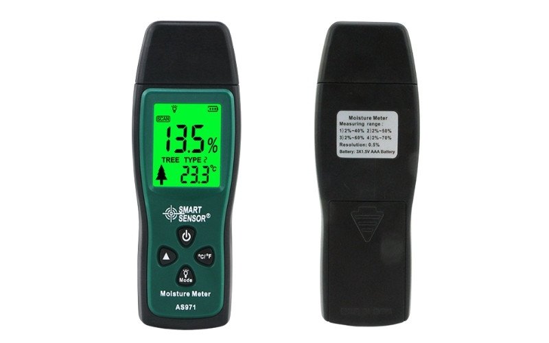 Máy đo độ ẩm gỗ giấy Smartsensor AS971