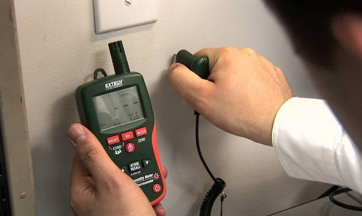 Extech MO290 đo độ ẩm vật liệu chính xác Extech MO290 đo độ ẩm vật liệu chính xác