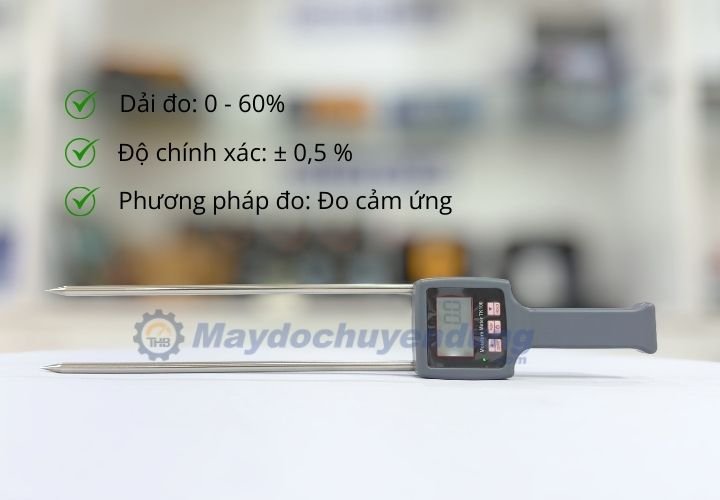 Máy đo độ ẩm nông sản TK-100 đo nhanh, sai số thấp Máy đo độ ẩm nông sản TK-100 đo nhanh, sai số thấp