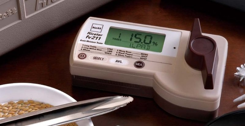 Đặc điểm của máy đo độ ẩm lúa gạo Kett Fv211