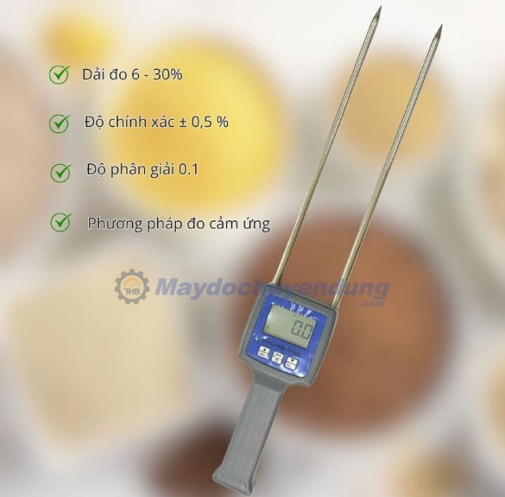 Máy đo độ ẩm nông sản TK-100G đo nhanh, chính xác Máy đo độ ẩm nông sản TK-100G đo nhanh, chính xác