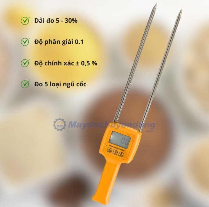 Máy đo độ ẩm ngũ cốc TK-100S kiểm độ ẩm chính xác Máy đo độ ẩm ngũ cốc TK-100S kiểm độ ẩm chính xác