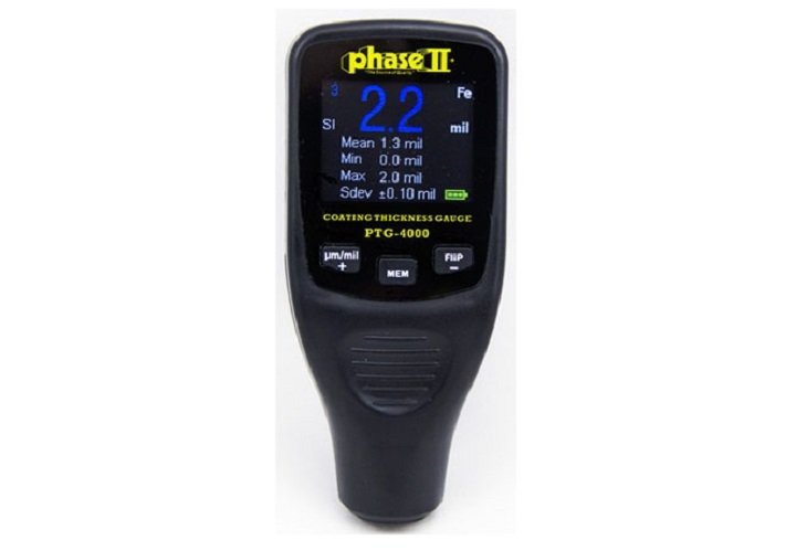 Máy đo độ dày lớp phủ PHASE II Mỹ PTG-4000 Máy đo độ dày lớp phủ PHASE II Mỹ PTG-4000
