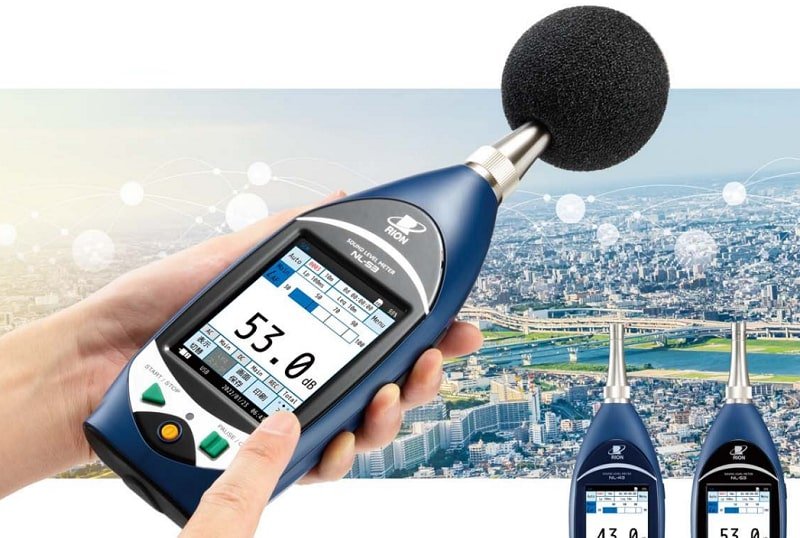 Rion NL-53 đo độ ồn đa kênh và dải tần số chính xác Rion NL-53 đo độ ồn đa kênh và dải tần số chính xác