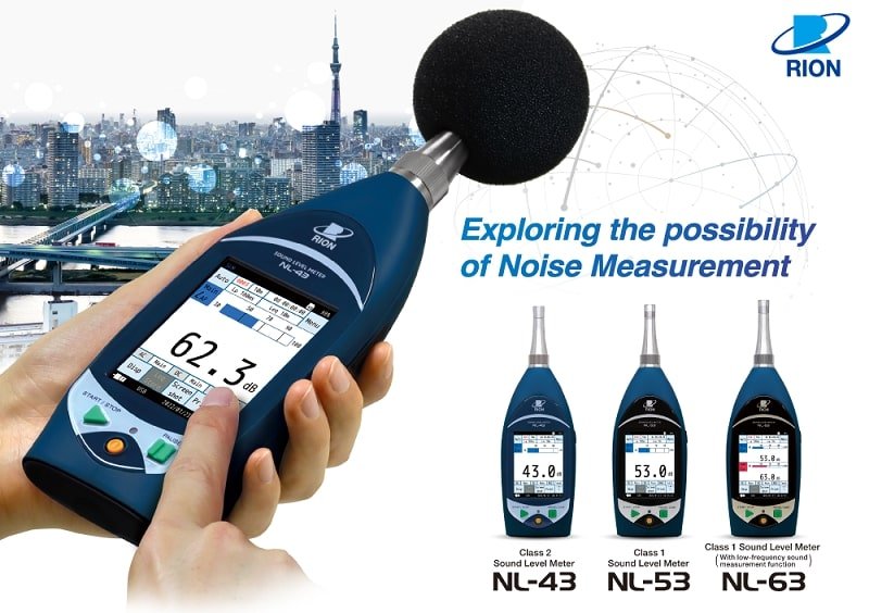 Máy đo độ ồn Rion NL-63 đo chính xác
