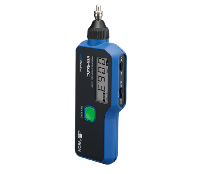 Máy đo độ rụng VM-63C thiết kế bỏ túi thuận tiện